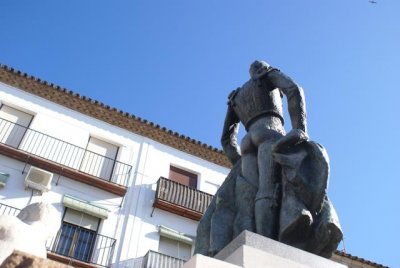 La statue de Manolete a un détail original